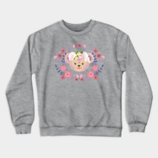 ShellieMay Flower Crown Crewneck Sweatshirt